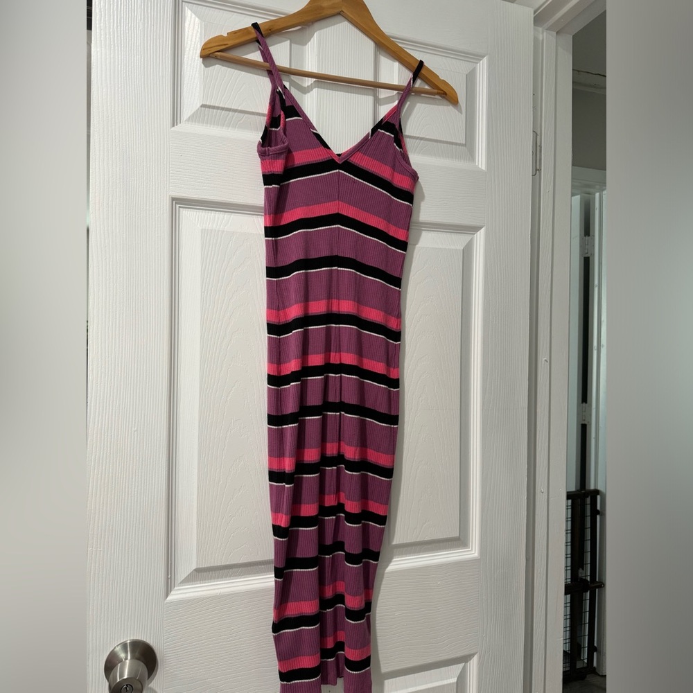 Bodycon Striped Summer Dress 💃👗